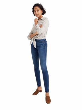 Madewell Curvy High Rise Skinny Jean in Haves Wash Size 30 #2143